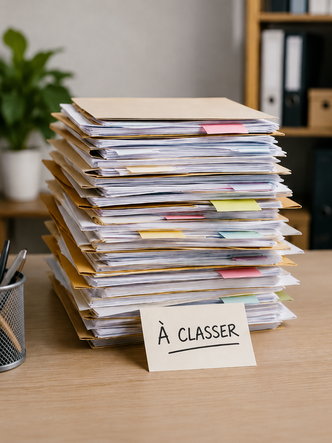 Documents administratifs à classer